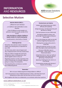 AS Selective Mutism Resource